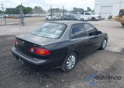 2001 Toyota Corolla Ce из США, поврежденный, VIN 1NXBR12E31Z503802